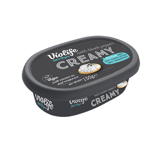 Violife Creamy with Black pepper - 100% vegan