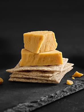 Plant based alternative to cheese blocks