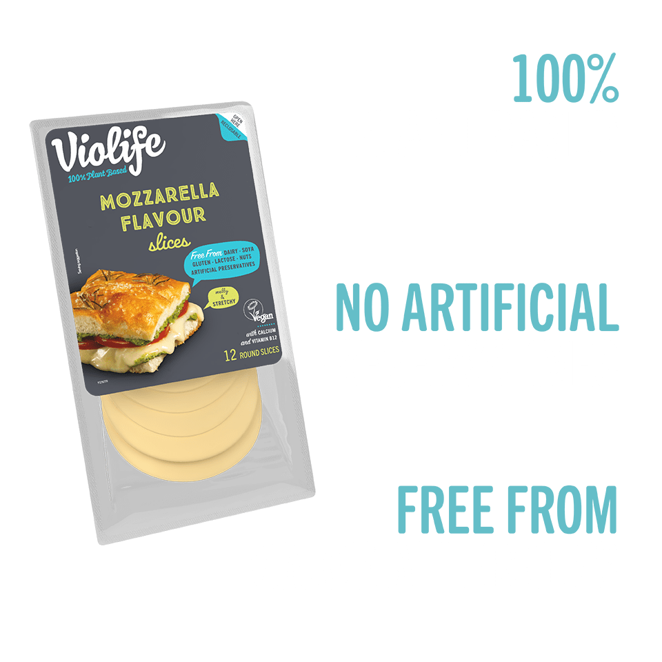 Mozzarella flavor slices