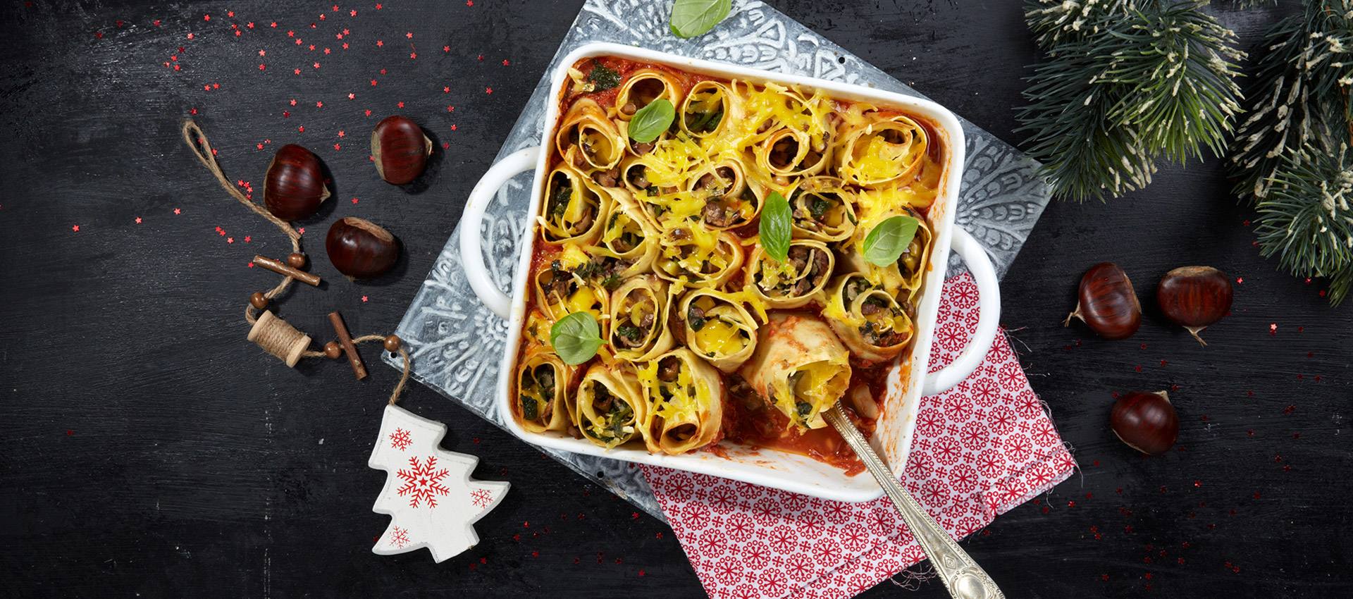 recipe image Veggie Rotolo