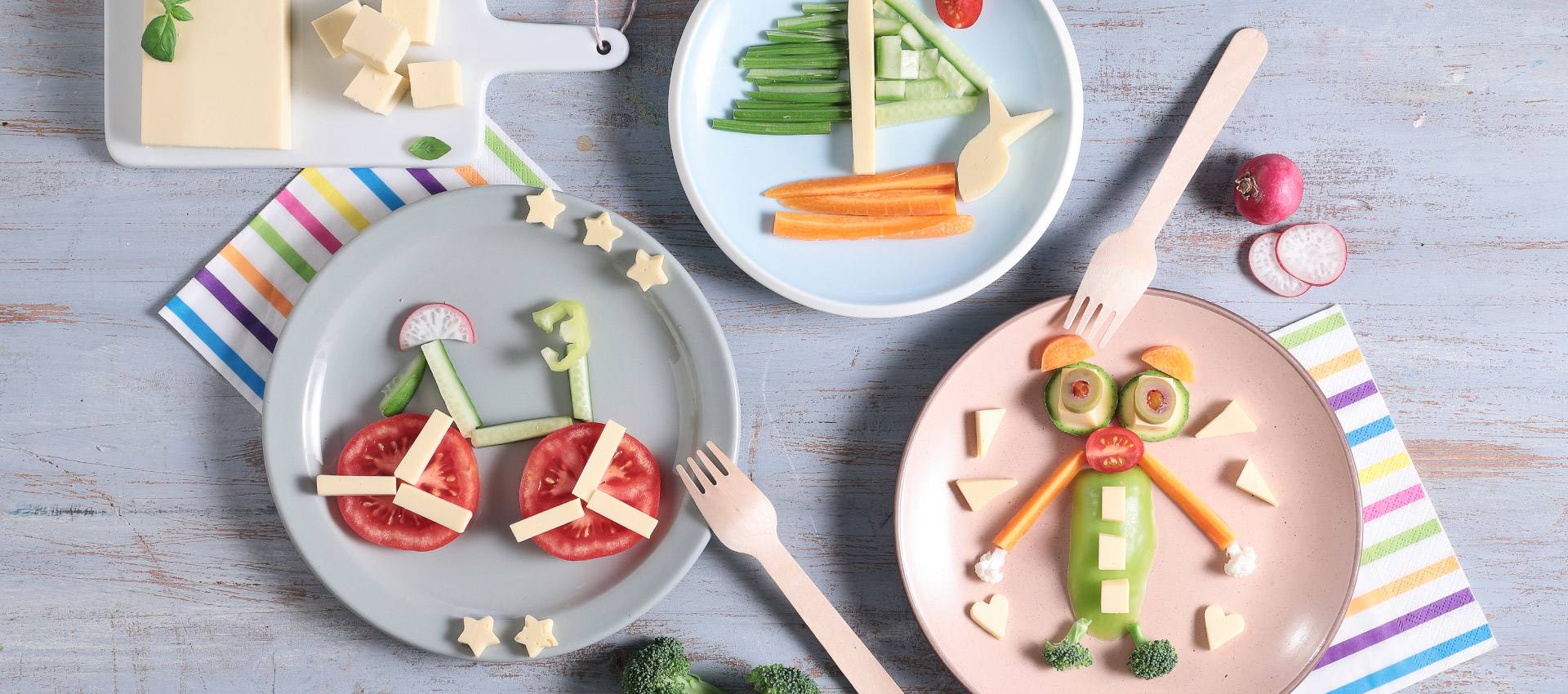 recipe image Funny Salad Faces