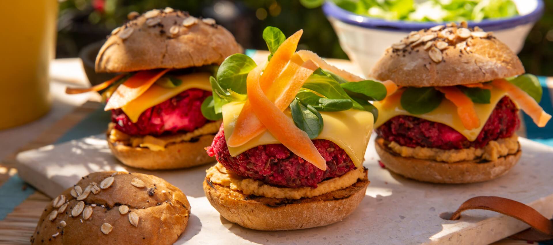 recipe image Beetroot Burger