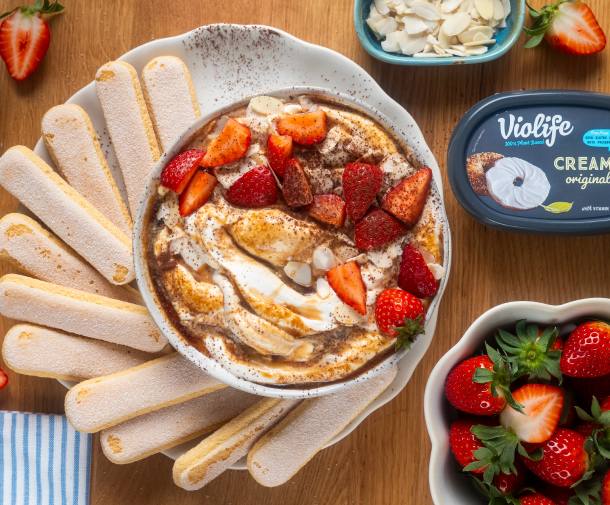 recipe image Espresso Martini Dip with lady fingers