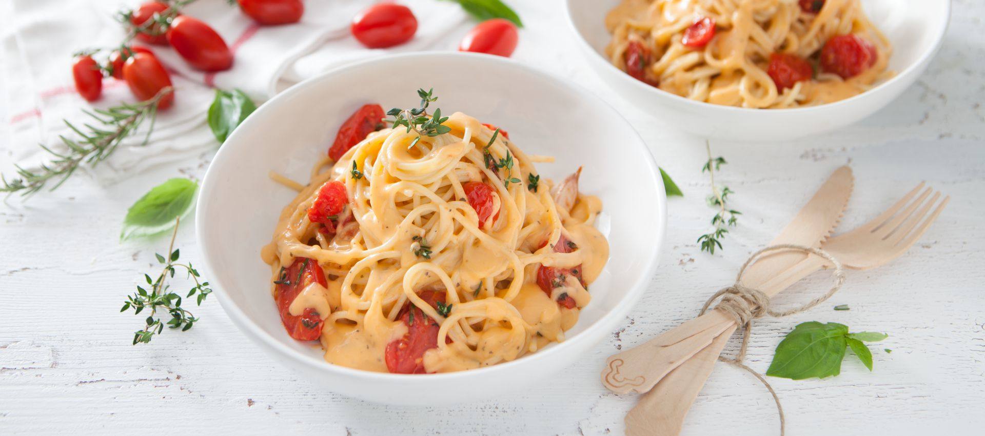 recipe image Creamy Vegan Pasta