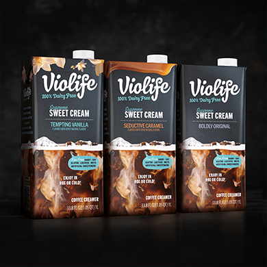 Violife dairy free coffee creamers
