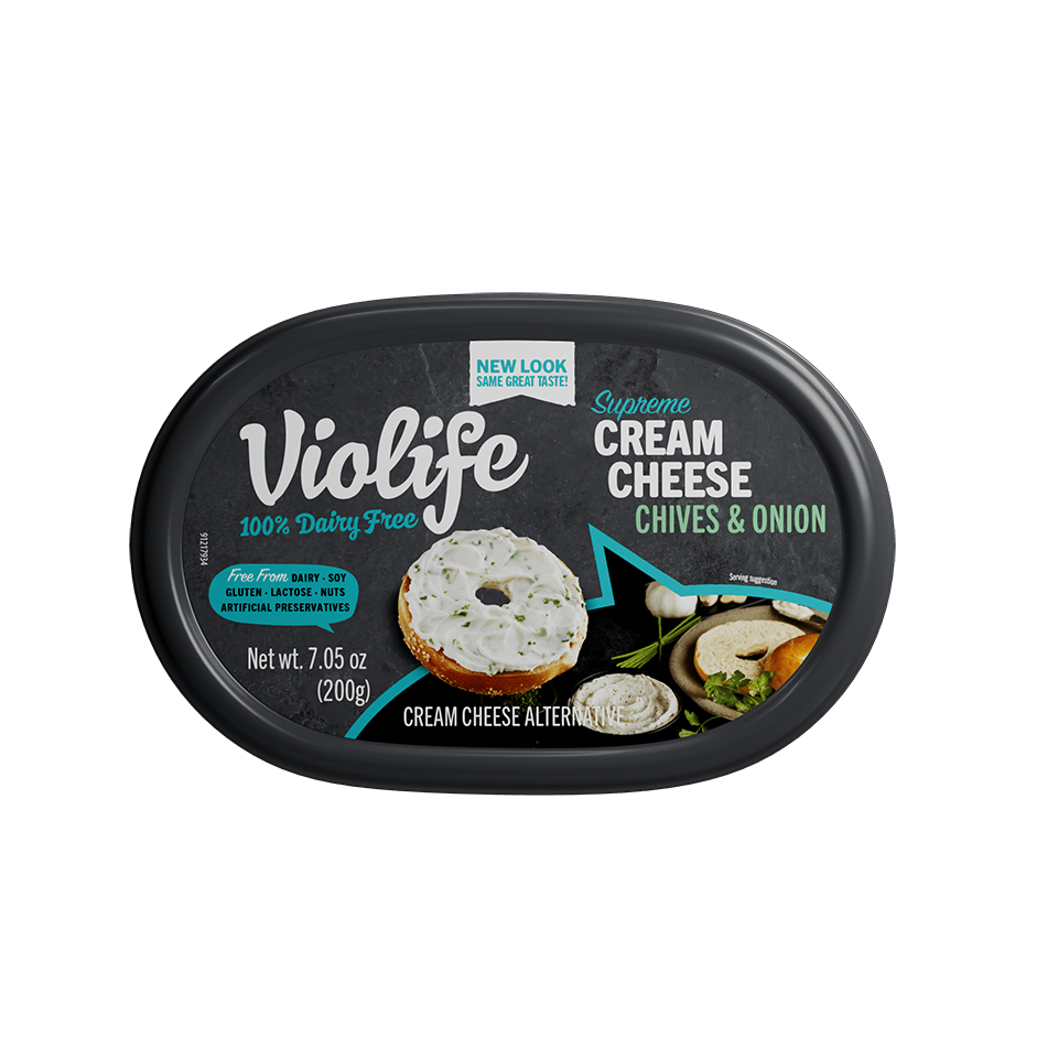 Violife Supreme Cream Cheese Chives Onion