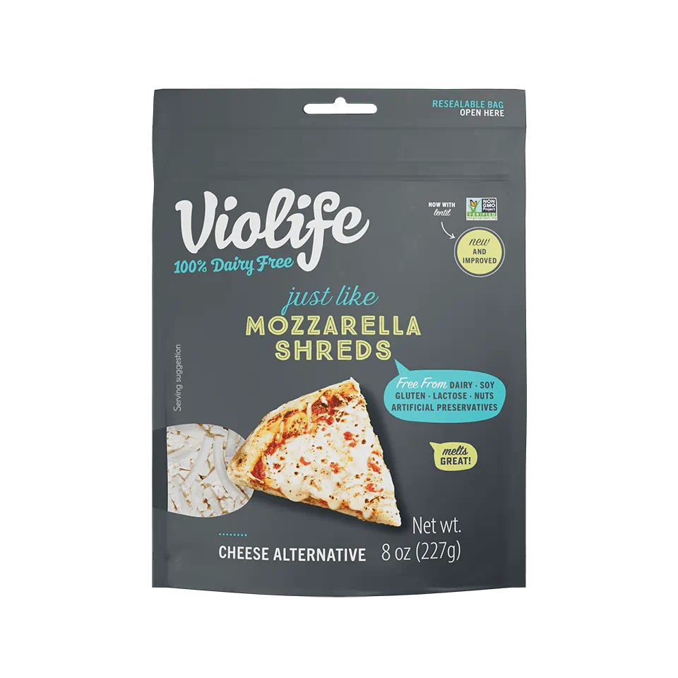 Pack of Violife Just Like Mozzarella Shreds