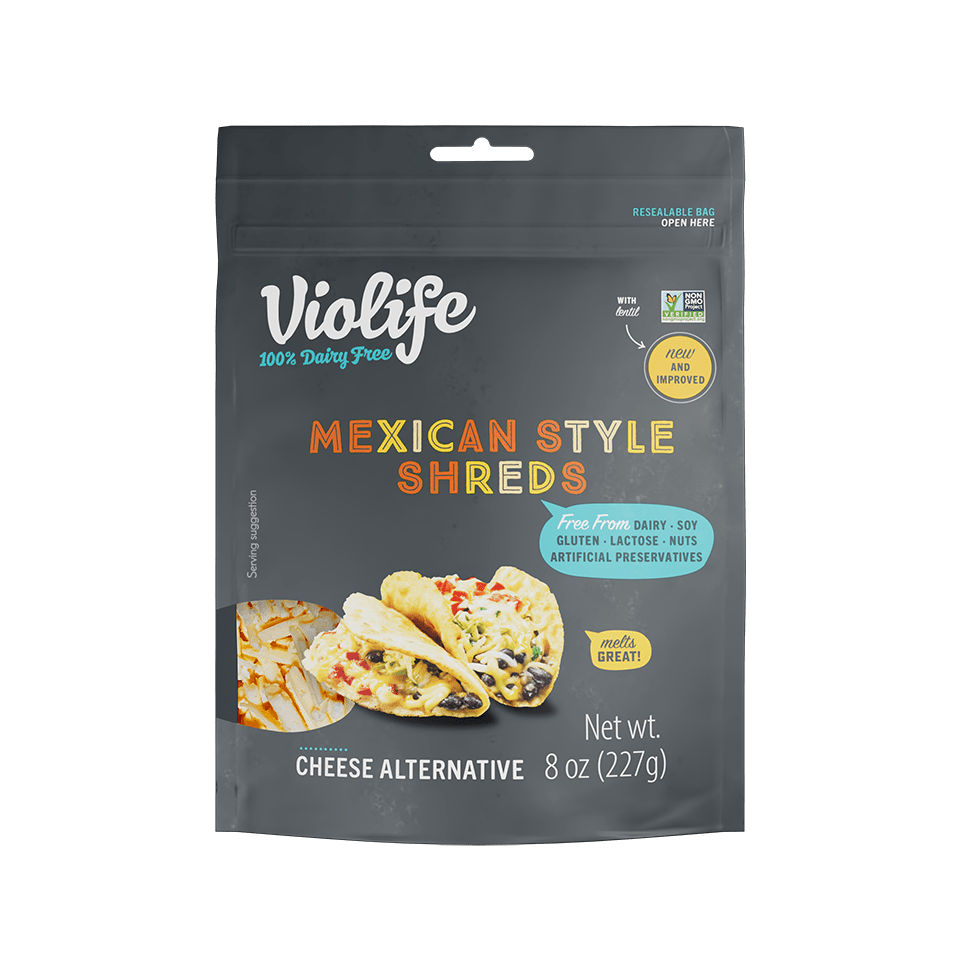 Pack of Violife Mexican Style Shreds