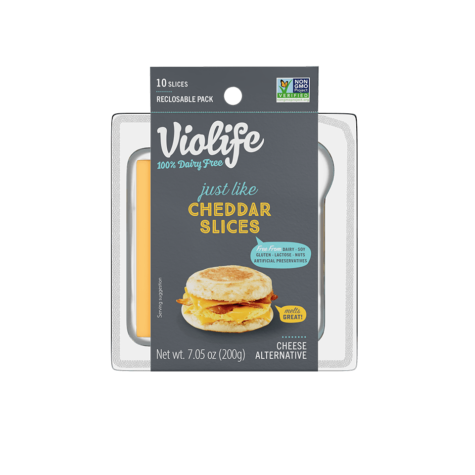 Pack of Violife Just Like Cheddar Slices