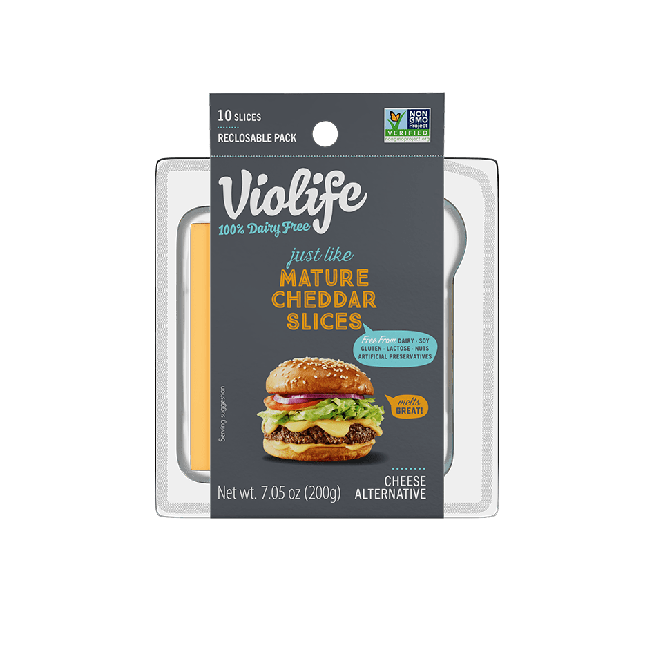 Violife Just Like Mature Cheddar Slices